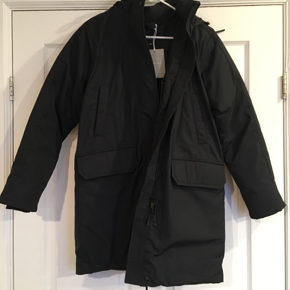 NWT Everlane ReNew Military Parka